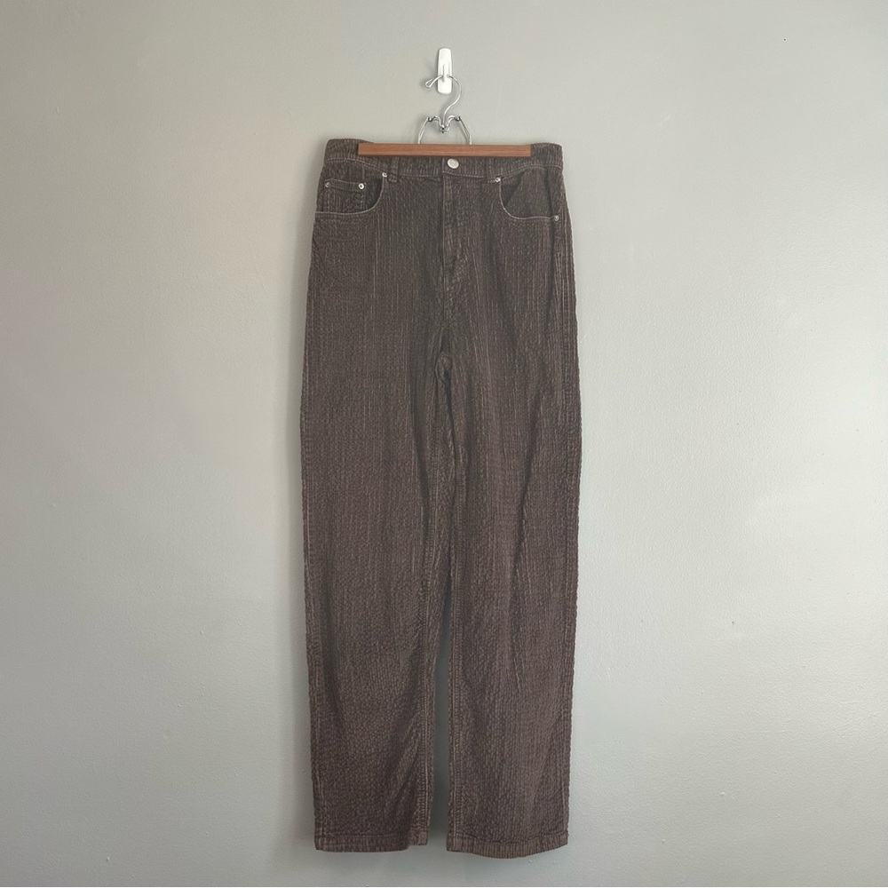 Urban Outfitters BDG High-Rise Baggy Pants in Rich Brown